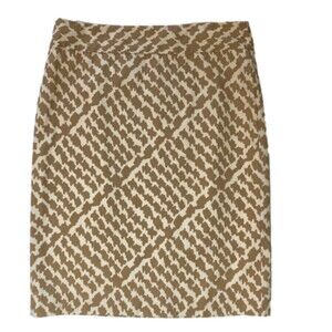 J. Crew Coastal Pencil Skirt 100% Cotton Coastal Rom Com Skirt